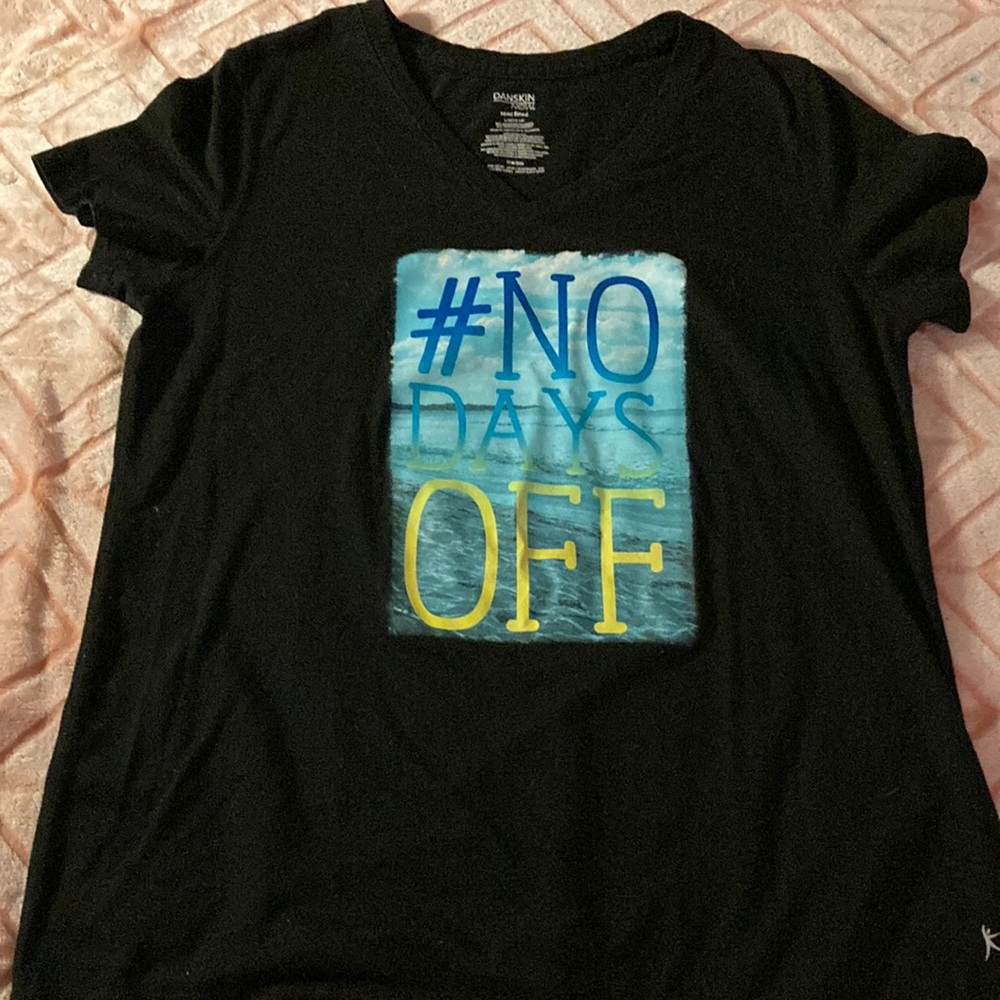 Black large t shirt